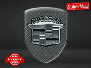 Cadillac Pegatina Silicona Diseño Máximo Estilo Pro Duradero ST